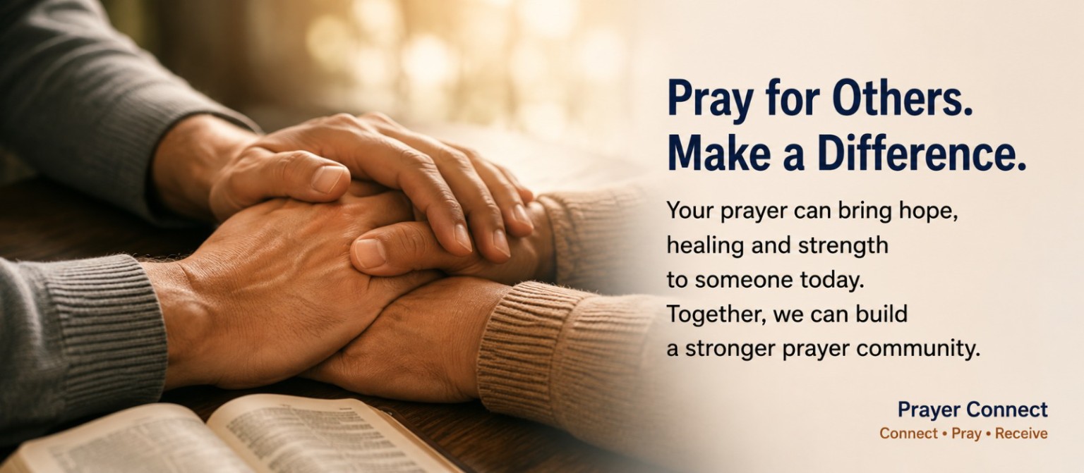 People praying together with an open Bible